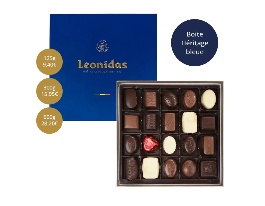 Cadeaux d'entreprise chocolatés - Leonidas Phazz 4 Bruxelles